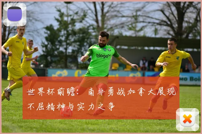 世界杯前瞻：南非勇战加拿大展现不屈精神与实力之争